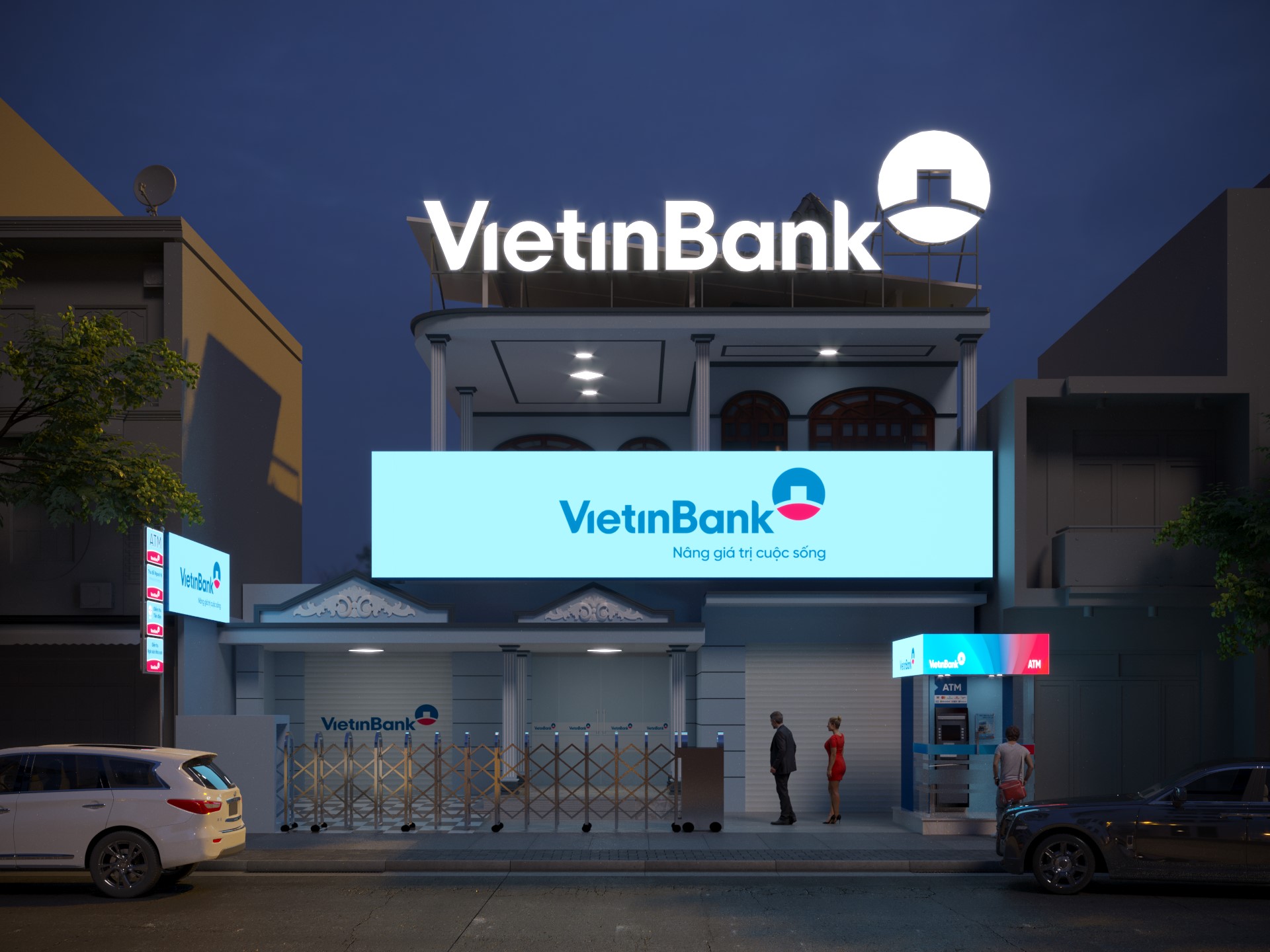 Làm biển hiệu là một trong những cách quảng cáo thương hiệu hiệu quả