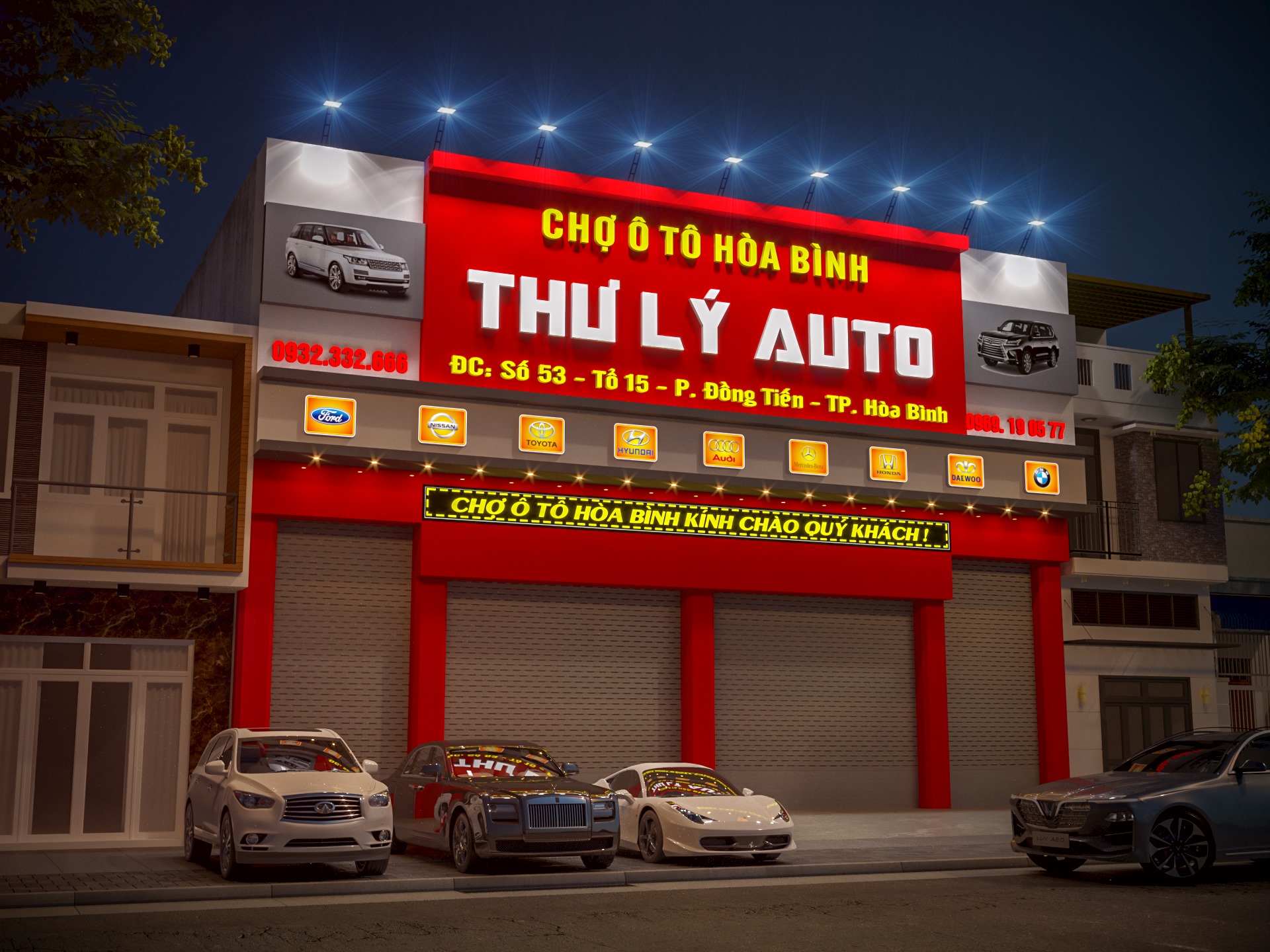 Ưu điểm nổi trội của bảng hiệu Alu là chịu được nhiệt độ từ -50 độ C đến 80 độ C