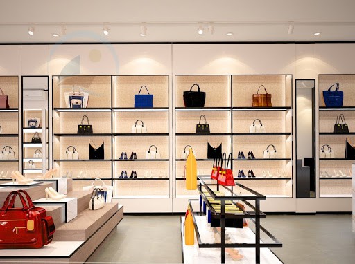 Thiết kế shop túi xách trở nên ấn tượng và thu hút