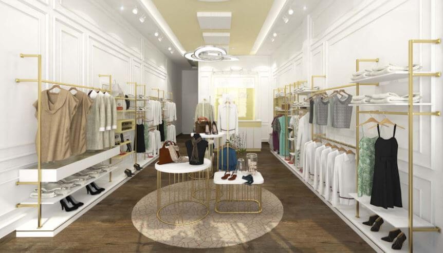 Những mặt hàng bạn kinh doanh sẽ trở nên bắt mắt hơn nếu trưng bày trong không gian lộng lẫy