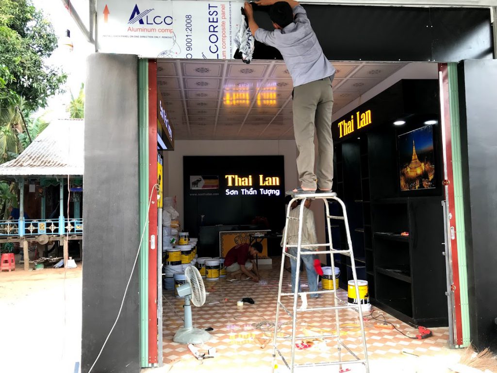 Gai Vinh chuyên nhận thi công bảng hiệu quảng cáo cho nhiều đơn vị ở Cần Thơ