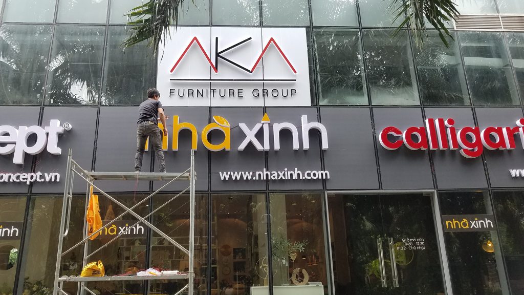 Gia Vinh là công ty thiết kế và thi công bảng hiệu quảng cáo uy tín